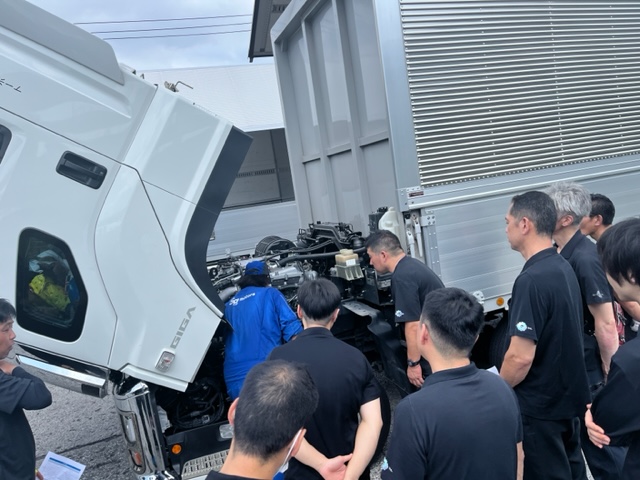 車輛の日常点検の講習会を開催いたしました。
